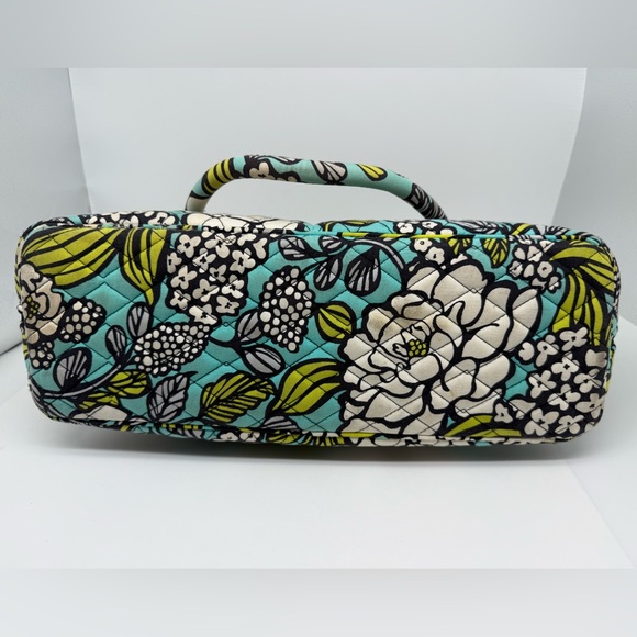 Floral art tote Vera Bradley bowler bag Island Tote Bag Large Washable Carry All - Picture 4 of 8